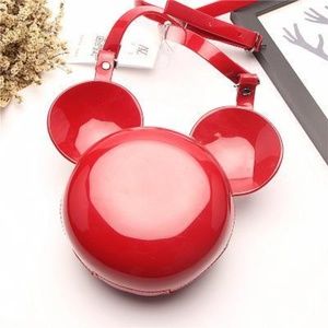 Mickie Mouse plastic crossbody bag